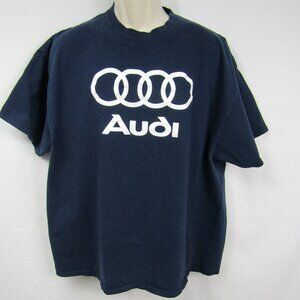 AUDI | GILDAN | BLUE | SHORT SLEEVE | T-SHIRT | XXL